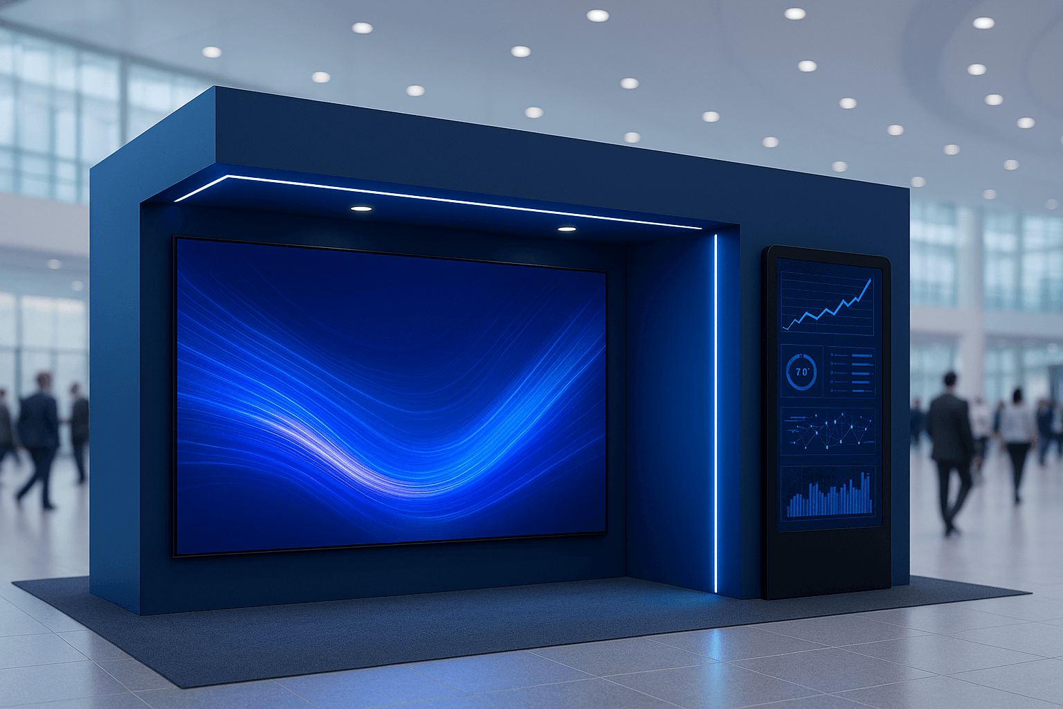 Modern Digital Exhibition Booth