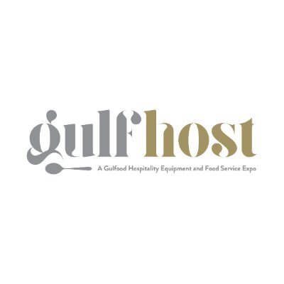 SK Designo exhibit booth at GulfHost Dubai showcasing innovative interior design and hospitality solutions during the GulfHost 2026 event.